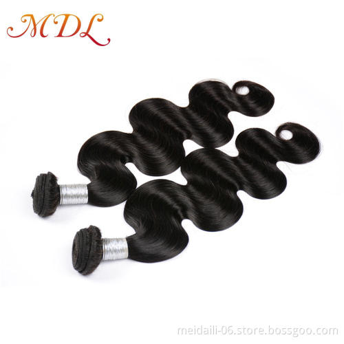 2019 wholesale price unprocessed brazilian virgin human body wave hair bundles